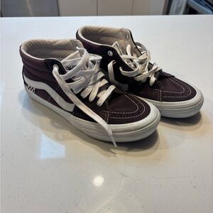 VANS WRAPPED SKATE GROSSO MID - WINE